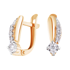 Серьги бр 3226465/9 (Au585)