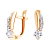 Серьги бр 3226465/9 (Au585)