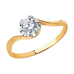 Кольцо гр 018811 (Au585)