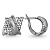 Серьги 41863А (Ag925)