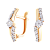 Серьги бр 3226470/9 (Au585)