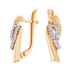 Серьги бр 3225551/9 (Au585)