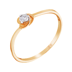 Кольцо бр 3214051/9 (Au585)