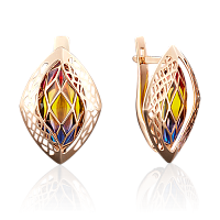 Серьги 023830 (Au585)